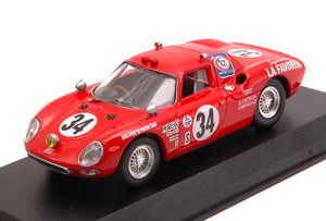 FERRARI 250LM N 34 WINNER CLASS 24h DAYTONA 1968 GUNN - ORTEGA - MERELLO RED 1:43