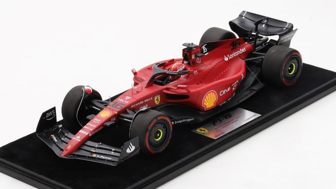 FERRARI F1-75 N.16 WINNER BAHRAIN 2022 C.LECLERC 1:18