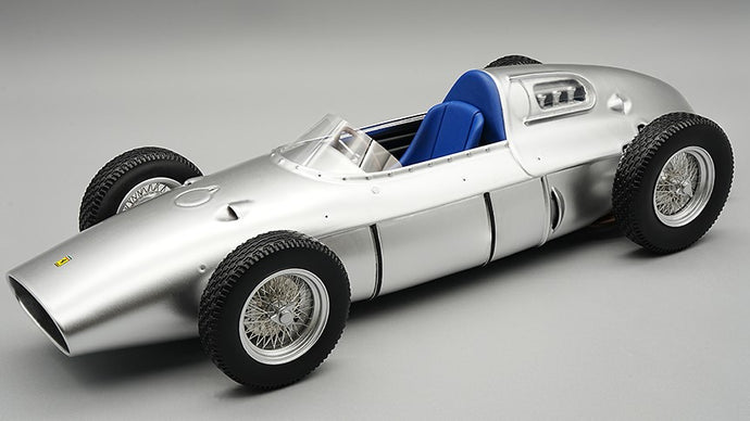 FERRARI 246P F1 TEST DRIVE MODENA 1960 ALLUMINIUM BODY R.GINTHER 1:18