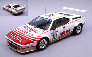 BMW M1 #10 DARNICHE/MAHE TOUR DE CORSE 1982 hvid/rød/guld 1:18