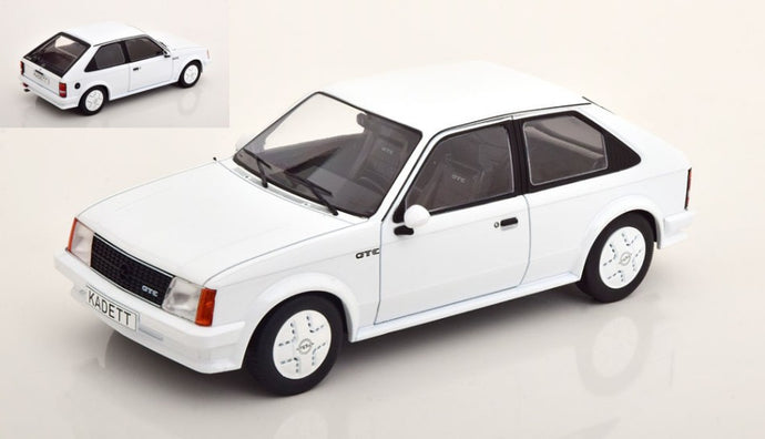 OPEL KADETT D GTE WHITE 1:18