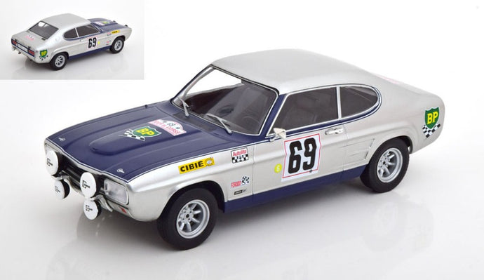 FORD CAPRI MKI 2600 GT N.69 TOUR DE CORSE 1969 PIOT-TODT 1:18