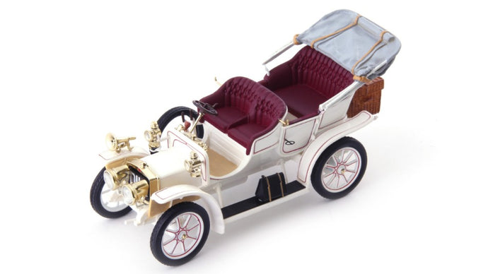 BMW DIXI R8/16 PS DOPPELPHAETON GERMANY 1910 WHITE 1:43