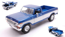 Indlæs billede til gallerivisning Ford F-150 PICK-UP TRUCK 1979 - SPECIAL EDITION blå/hvid 1:18