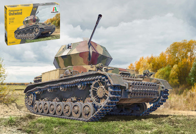 TANK FLAKPANZER IV MILITARY OSTWIND 1945 / 1:35