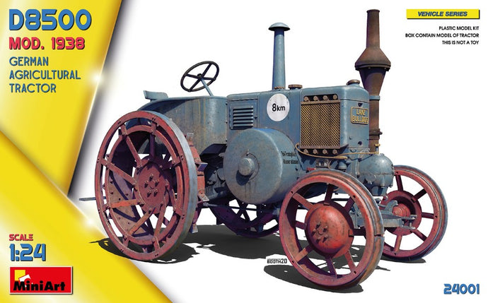 LANZ BULLDOG D8500 GERMAN AGRICULTURAL TRACTOR 1949 / 1:24