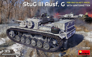 STUG III AUSF. G FEB.1943 ALKETT PROD.WITH WINTERKETTEN KIT 1:35