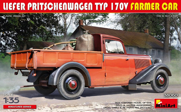 MERCEDES BENZ TYPE 170V LIEFER PRITSCHENWAGEN 1935 / 1:35