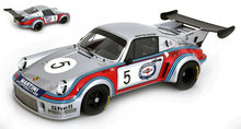 Indlæs billede til gallerivisning PORSCHE 911 930 CARRERA RSR TURBO 2.1L TEAM MARTINI RACING N 5 BRANDS HATCH 1974 H.MULLER - G.VAN LENNEP SILVER RED BLUE 1:12
