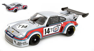 Porsche 911 CARRERA RSR 2.1 'MARTINI' #T14 VAN LENNEP/MULLER 1000KM SPA 1974 sølv/rød/blå 1:12