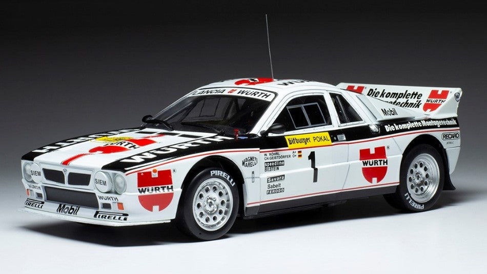 LANCIA 037 RALLY N.1 RALLY DEUTSCHLAND 1983 ROHRL/GEISTDORFER 1:18
