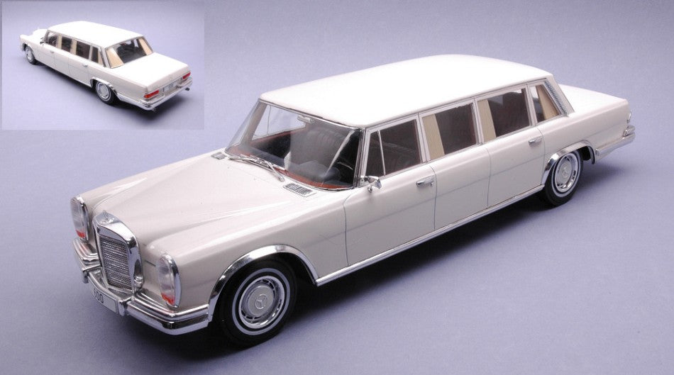 MERCEDES 600 (W100) 1969 WHITE 1:18