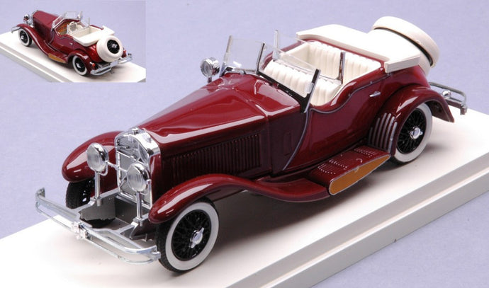 ISOTTA FRASCHINI TORPEDO CASTAGNA 1930 BORDEAUX 1:43