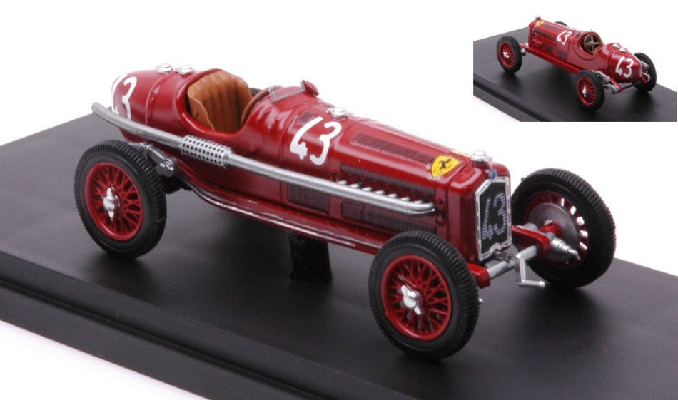 ALFA ROMEO P3 TIPO B N.43 WINNER COPPA ACERBO 1935 T.NUVOLARI 1:43