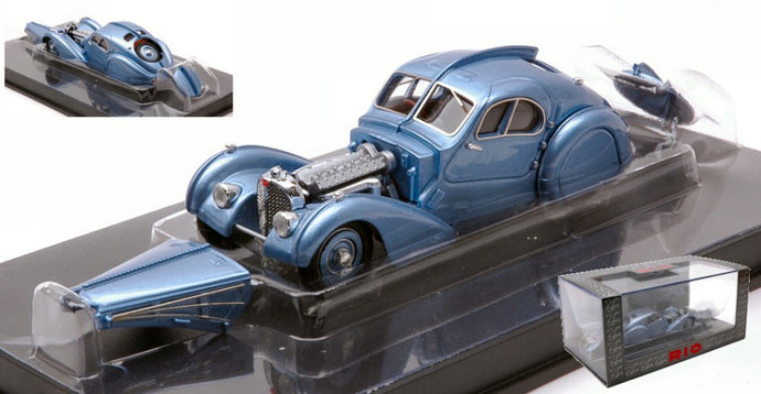 BUGATTI TYPE 57 SC ATLANTIC 1936 LIGHT BLUE MET.1:43