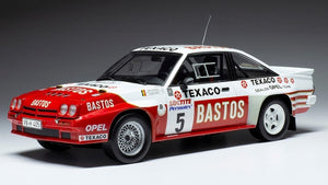 Opel MANTA 400 #5 COLSOUL/LOPES RALLY YPRES 1985 rød/hvid 1:18