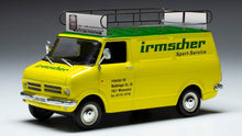 Indlæs billede til gallerivisning BEDFORD CF VAN TEAM IRMSCHER RALLY ASSISTANCE 1969 YELLOW GREEN 1:43