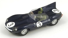 Indlæs billede til gallerivisning Jaguar D #3 BUEB/FLOCKHART WINNER 24H LE MANS 1957 mørk blå 1:43