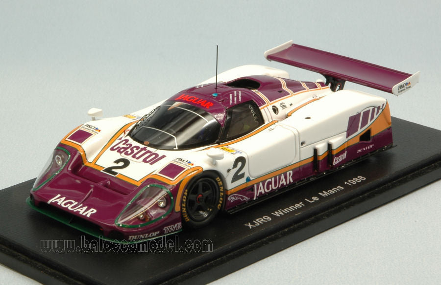 JAGUAR XJR-9 N.2 WINNER LM 1988 J.LAMMERS-A.WALLACE-J.DUMFRIES 1:43 REPR