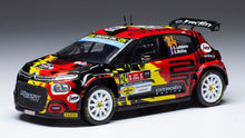 Indlæs billede til gallerivisning Citroen C3 RALLY 2 #24 LEFEBVRE/MALFOY WRC2 RALLY YPERN 2022 rød/gul/sort 1:43