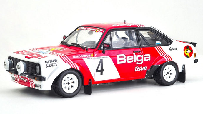 FORD ESCORT RS 1800 MKII N.4 HASPENGOUW RALLY 1981 DROOGMANS/JOOSTEN1:18