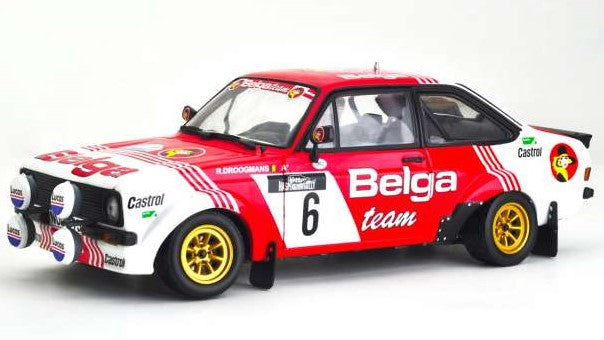 FORD ESCORT RS 1800 N.6 HASPENGOUW RALLY 1982 DROOGMANS/JOOSTEN  1:18