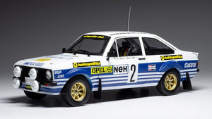 FORD ESCORT MK II RS 1800 N.2 RALLY SWEDEN 1977 VATANEN/HARRYMAN 1:18
