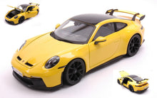 Indlæs billede til gallerivisning PORSCHE 911 GT3 2022 gul/sort 1:18
