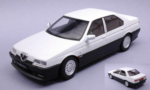 ALFA ROMEO 164 Q4 1994 - BLACK INTERIOR WHITE 1:18