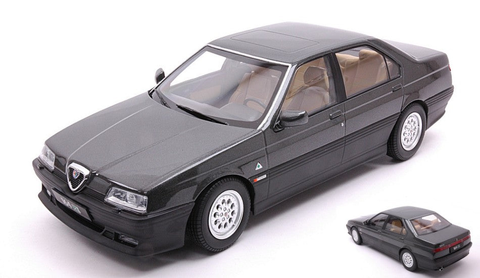 ALFA ROMEO 164 Q4 1994 DARK GREY METALLIC/BEIGE INTERIOR 1:18