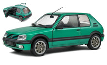 Indlæs billede til gallerivisning PEUGEOT 205 GTI GRIFFE 1992 FLUORITE GREEN 1:18