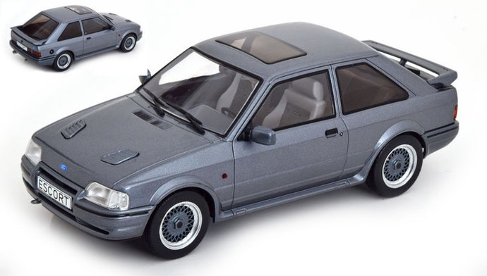 FORD ESCORT MK IV RS TURBO S2 1990 MET.GREY 1:18