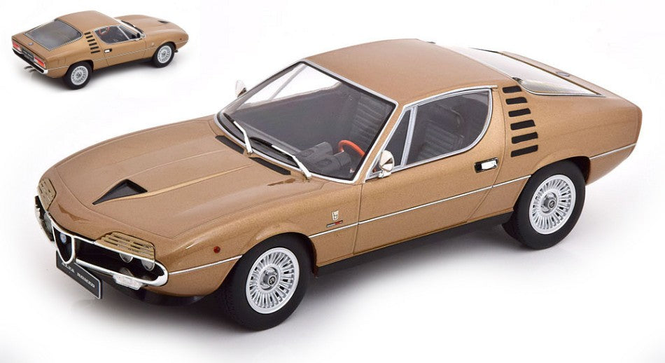 ALFA ROMEO MONTREAL 1970 GOLDMETALLIC 1:18