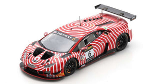 Lamborghini HURACAN GT3 EVO #6 D'ALBERTO/WALL/DIETZ/DENYER 5th 12H BATHURST 2022 rød/hvid 1:43