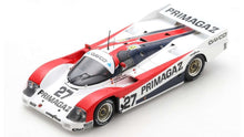Indlæs billede til gallerivisning Porsche 962 C #27 YVER/LASSIG/ALTENBACH 9th 24H LE MANS 1990 hvid/rød/blå 1:43