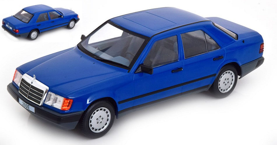 MERCEDES 260 E (W124) 1984 DARK BLUE 1:18