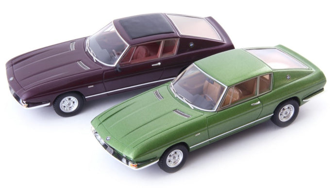 BMW 2800 GTS FRUA 1969 DARK RED 1:43
