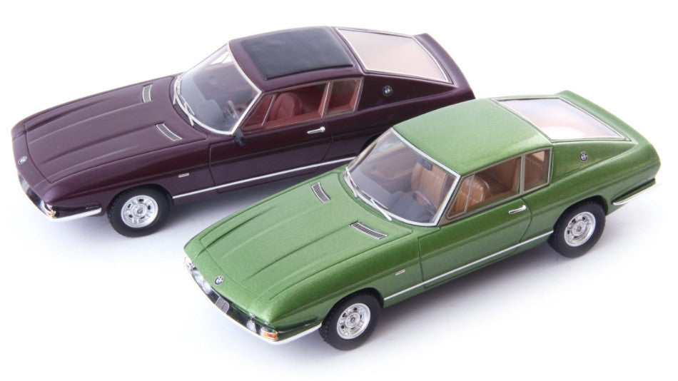 BMW 2800 GTS FRUA 1969 DARK RED 1:43
