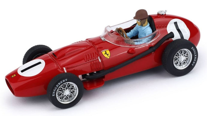 FERRARI 246 F1 N.1 WINNER GR.BRITAIN GP 1958 PETER COLLINS W/PILOTE 1:43