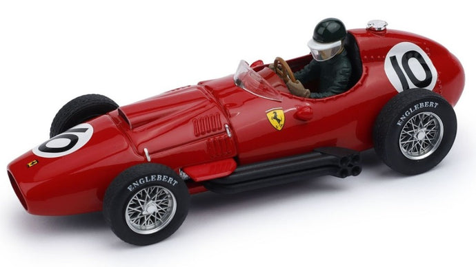 FERRARI 801 F1 N.10 3rd GR.BRITAIN GP 1957 MIKE HAWTHORN W/PILOTE 1:43