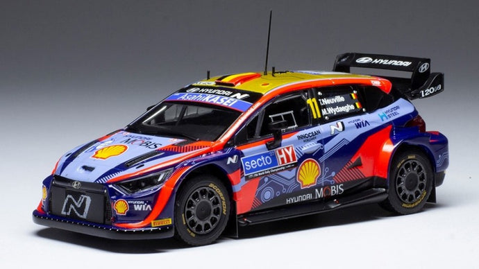 HYUNDAI i20 N.11 FINLAND RALLY 2022 NEUVILLE/WYDAEGHE 1:43