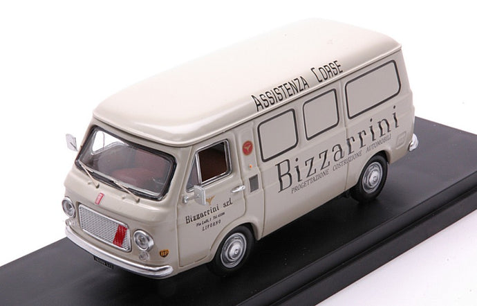 FIAT 238 VAN ASSISTENZA CORSE TEAM BIZZARRINI 1967 BEIGE 1:43