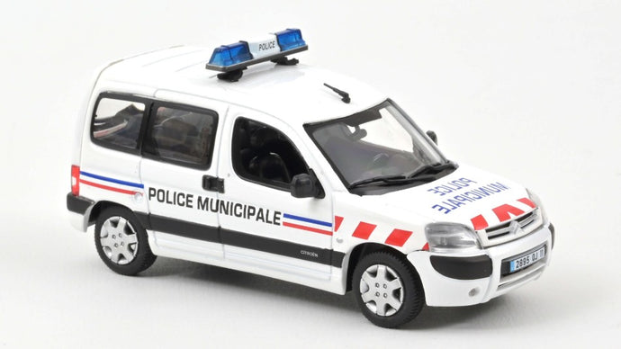CITROEN BERLINGO POLICE MUNICIPALE 2004 WHITE 1:43