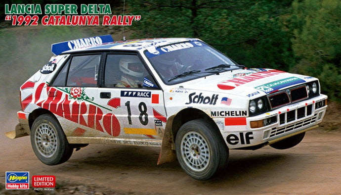 LANCIA DELTA HF INTEGRALE N 18 RALLY CATALUNYA 1992 J.PURAS - A.ROMANI / 1:24