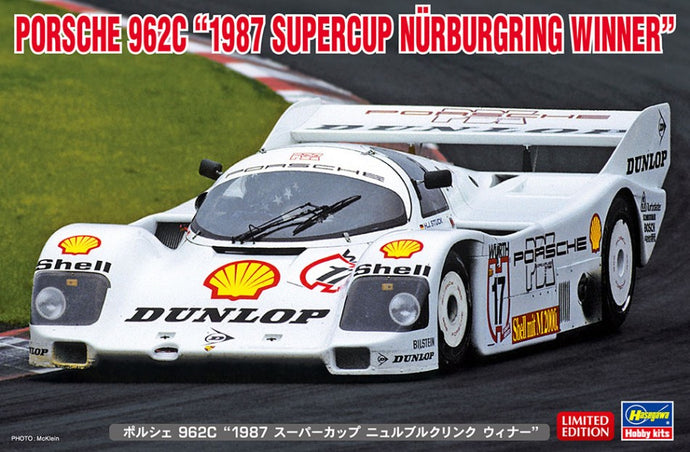 PORSCHE 962C 1987 SUPERCUP NURBURGRING WINNER   KIT 1:24