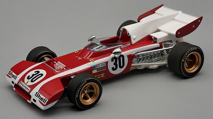 FERRARI 312 B2 N.30 PROVA BELGIUM GP 1972 C.REGAZZONI 1:43