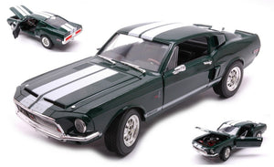 SHELBY GT-500KR "ROAD SIGNATURE" 1968 GREEN  1:18