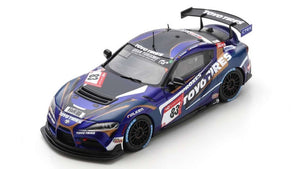 Toyota GR SUPRA GT4 #83 TISCHNER/GULDEN/TONGES 3rd SP 10 CLASS 24H NURBURGRING 2022 blå/sort/orange 1:43