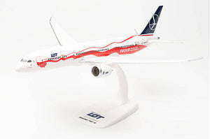 Boeing 787-9 LOT Polish Airlines Proud of Poland's Ind. hvid/rød/blå 1:200