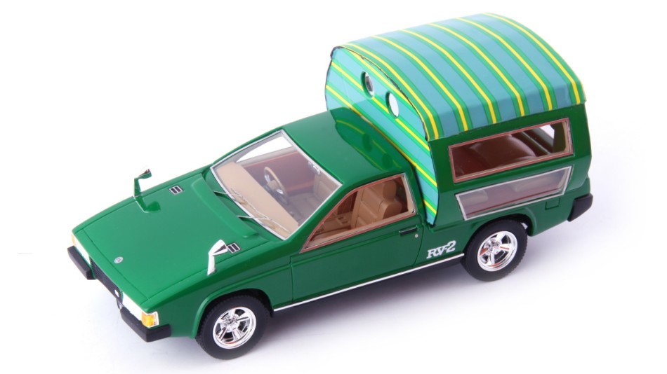 TOYOTA RV-2 JAPAN 1972 GREEN 1:43
